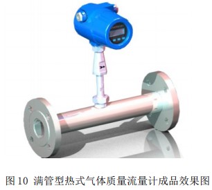 甲烷流量計管道式成品效果圖