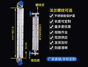 儲油罐玻璃管液位計