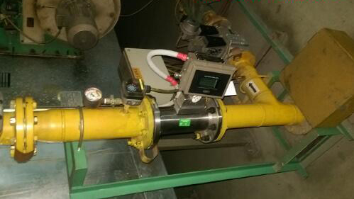 工業天然氣流量計現場安裝使用圖